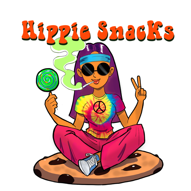 Hippie Snacks Cookie Crisps Cereal Bar 1500mg THC