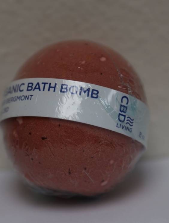 CBD Living Bath Bomb 60mg CBD (Amber Bergmont)