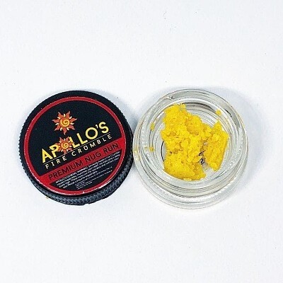 Apollo's Premium Nug Run Crumble (Sativa) 1 Gram THC 80%