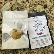 Dabzilla Edibles Chocolate Chip Cookie (Indica) 1200mg THC 