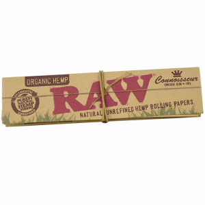 RAW ORGANIC HEMP KING SIZE SLIM ROLLING PAPERS