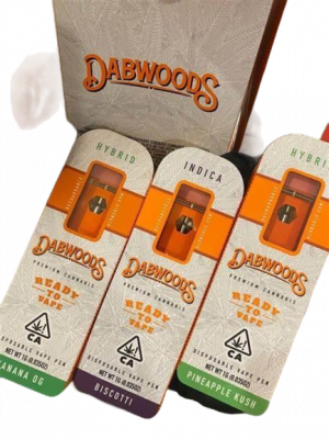 Dabwoods (Indica) Flavor King Louie OG THC/A 1GRAM Disposable Vape Pen